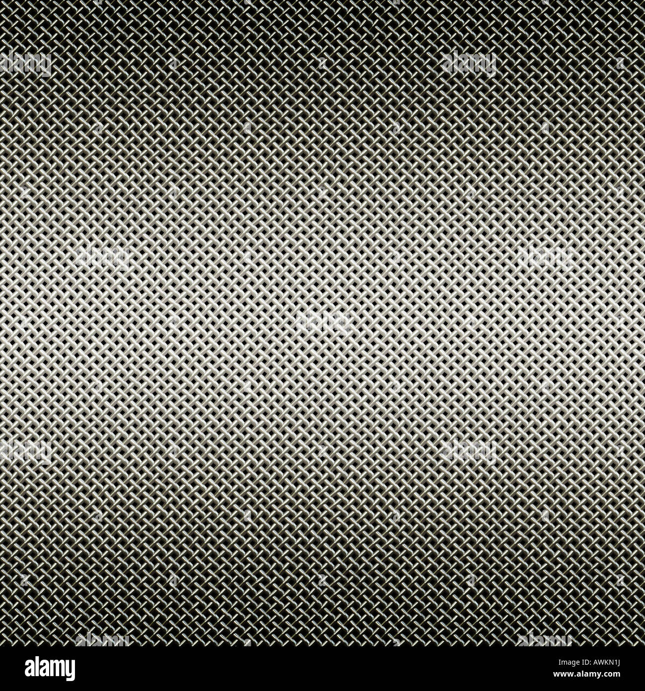 Une image de fond de grille métallique tissée Banque D'Images