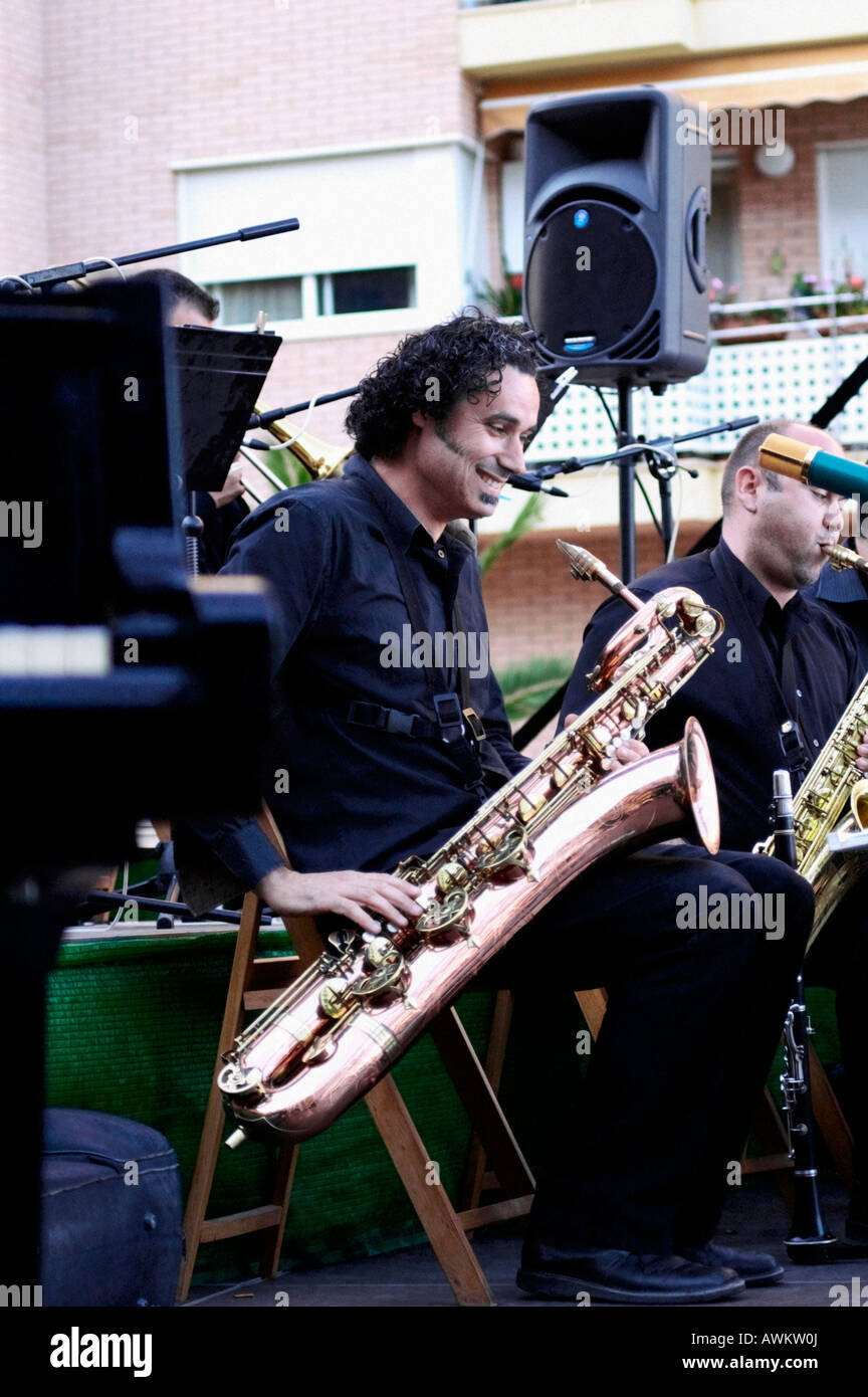 Big Band Jazz Festival - Portrait Banque D'Images