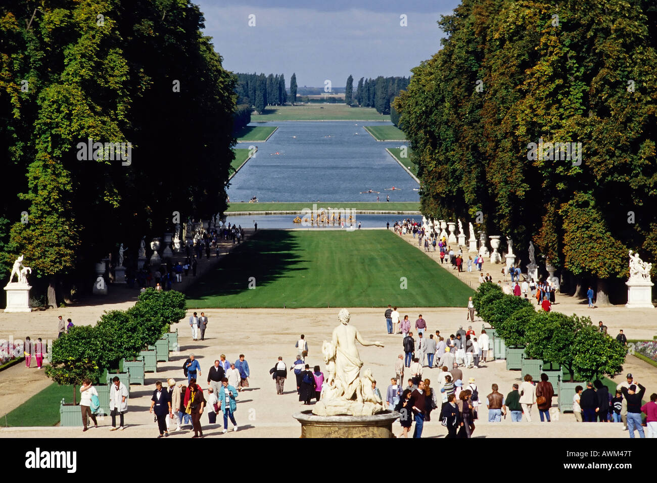 Jardins du Château de Versailles, Versailles, France, Europe Banque D'Images