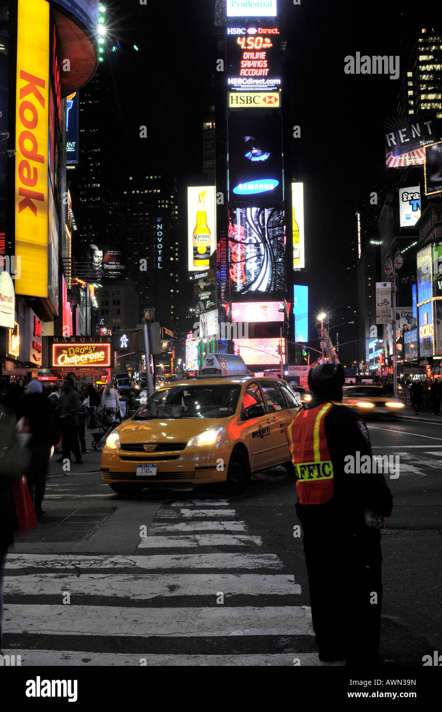 Times Square, New York, USA Banque D'Images