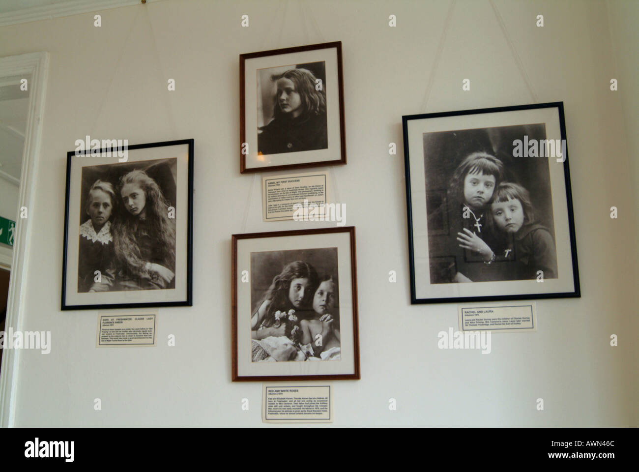 Julia Margaret Cameron s house et Dimbola Lodge Museum de l'île de Wight d'eau douce Banque D'Images