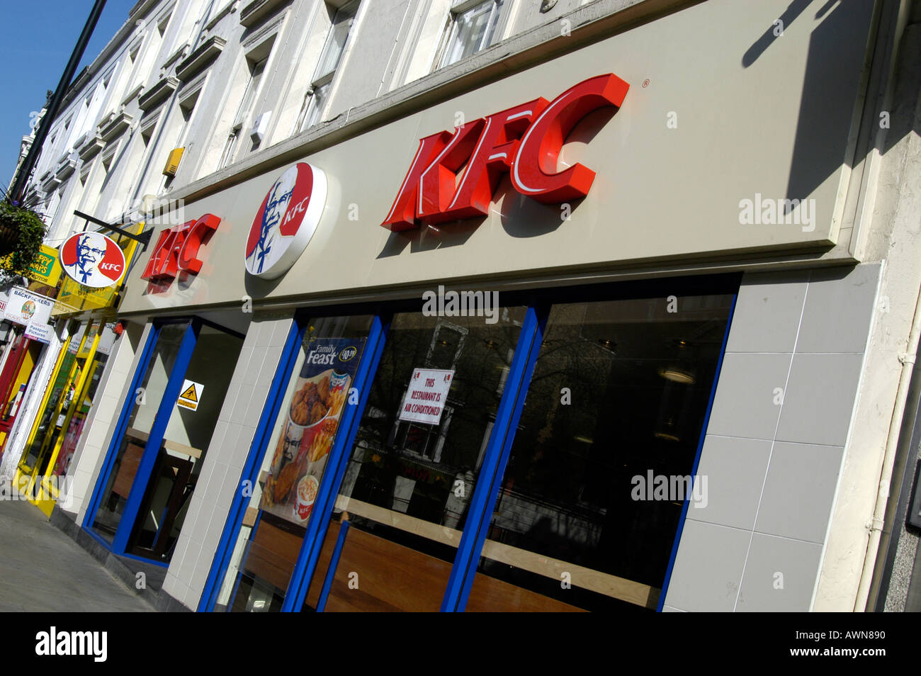Angleterre Londres KFC UK Banque D'Images