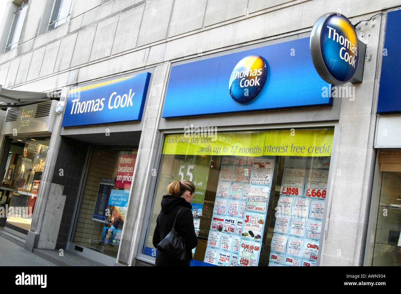 Thomas Cook Banque D'Images