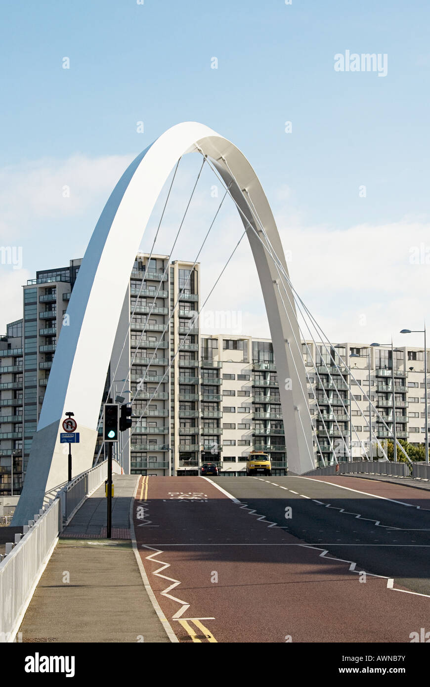 Arc Clyde Glasgow Banque D'Images