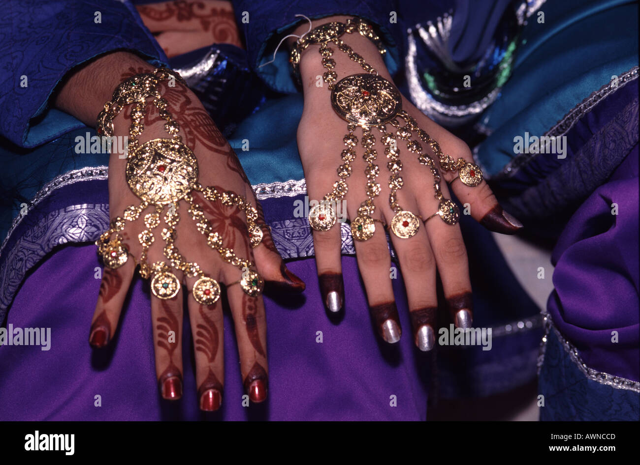 Henné d’Oman Banque D'Images