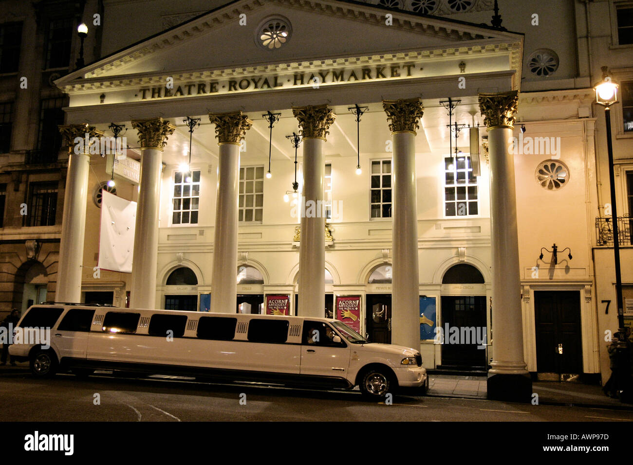 Haymarket Theatre Royal de West End de Londres Banque D'Images