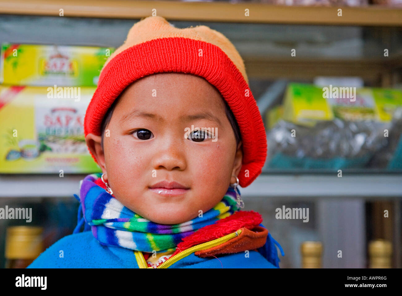 Petite fille vietnamienne, Vietnam, Asie Banque D'Images
