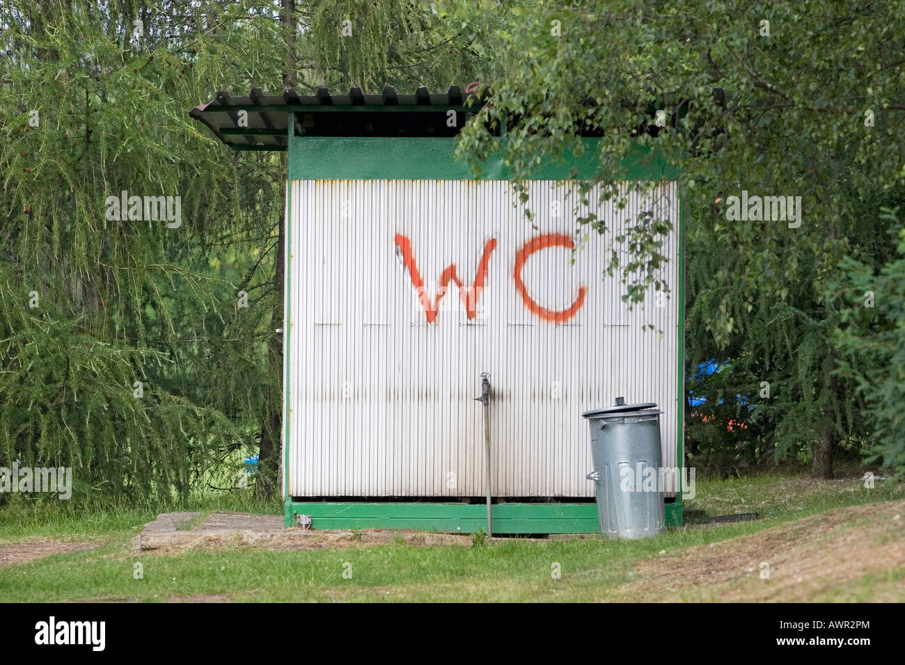 Toilettes publiques Banque D'Images