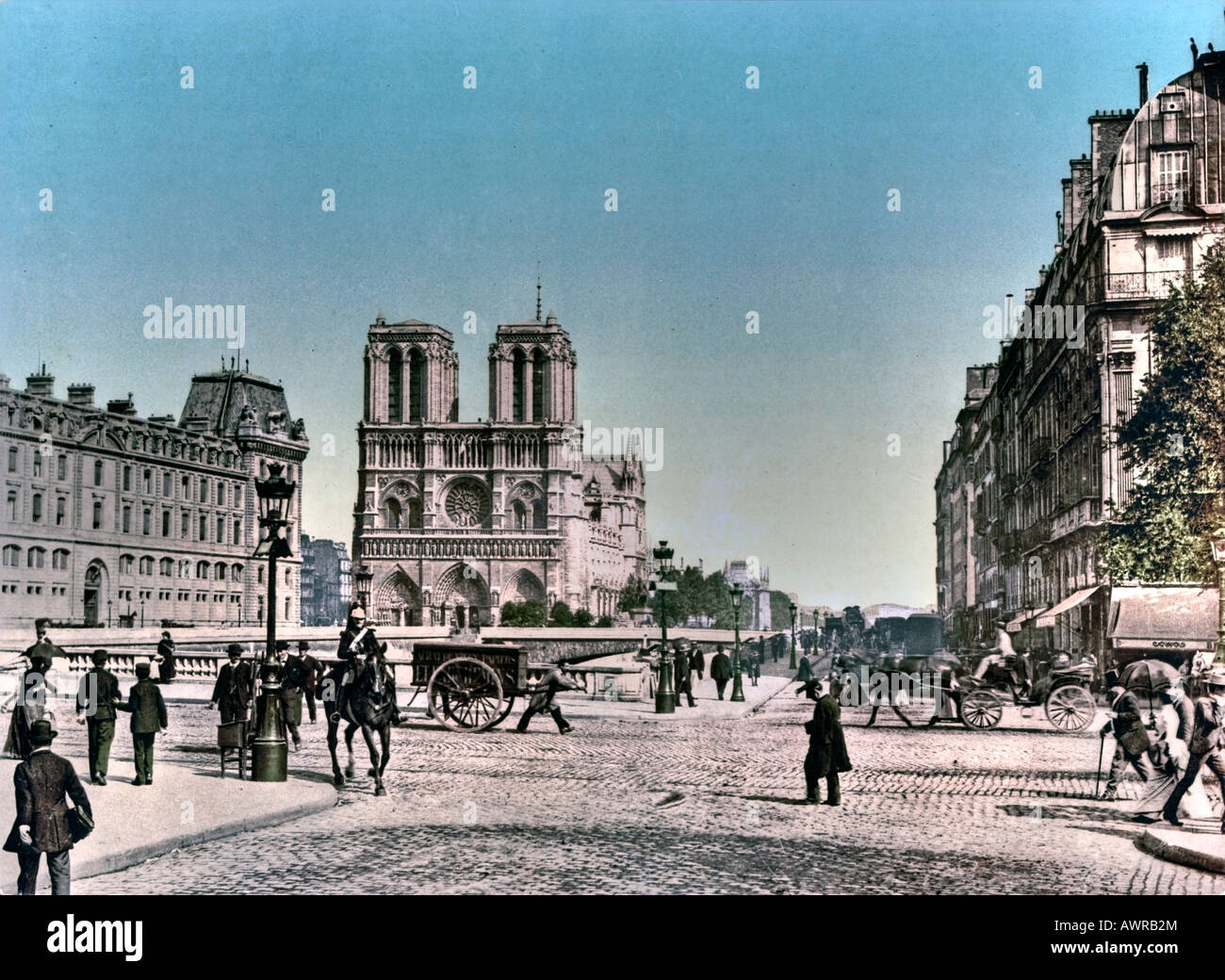 Notre Dame Paris, France Banque D'Images