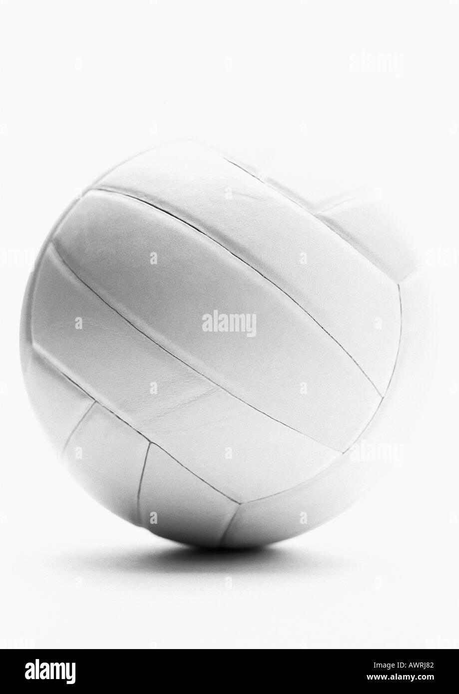 Volley-ball, b&w. Banque D'Images