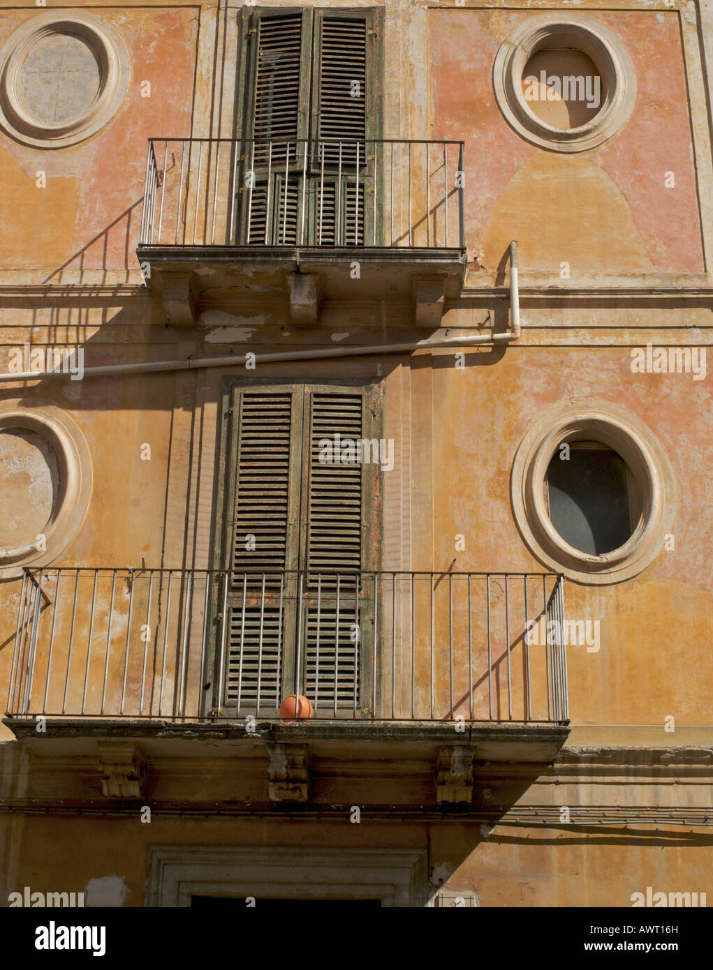 Chambre d'un italien avant la construction, architecture, maison Banque D'Images