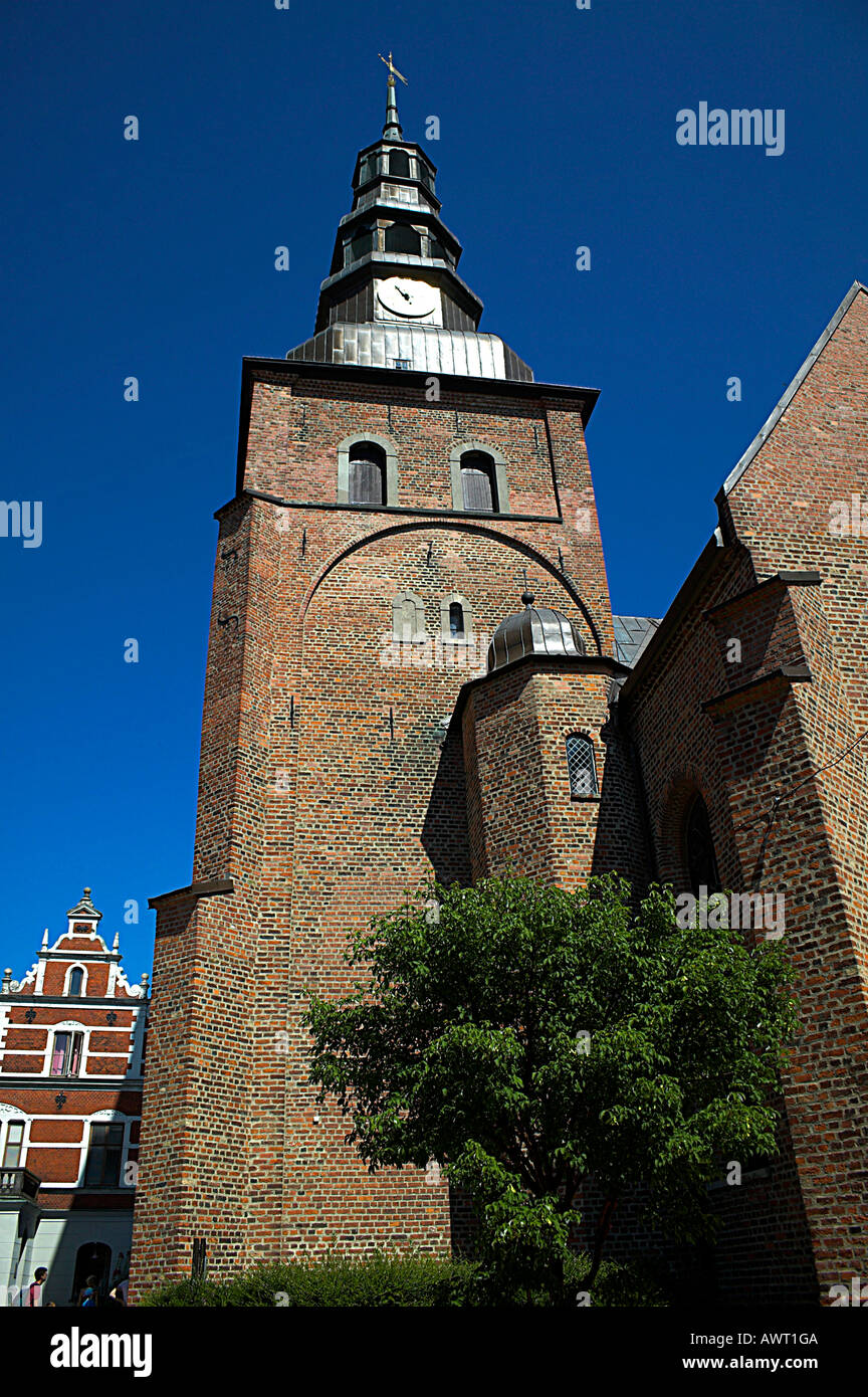 Eglise St Mary, Ystad, en Suède Banque D'Images