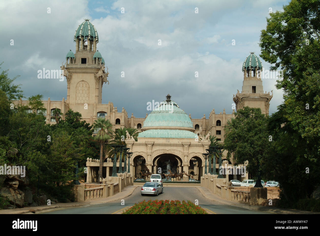 Casino De Jeu De l'Afrique du Sud, Sun City dans la province du Nord-Ouest. L'Afrique du Sud. Banque D'Images