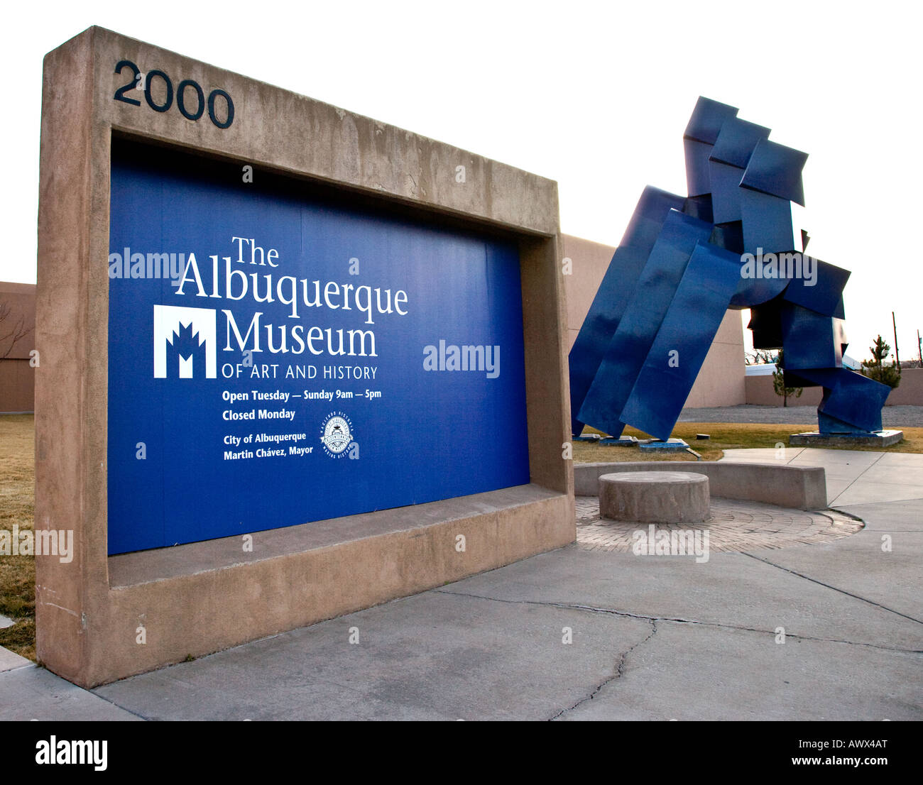 Albuquerque Museum de l'histoire de l'art. Banque D'Images