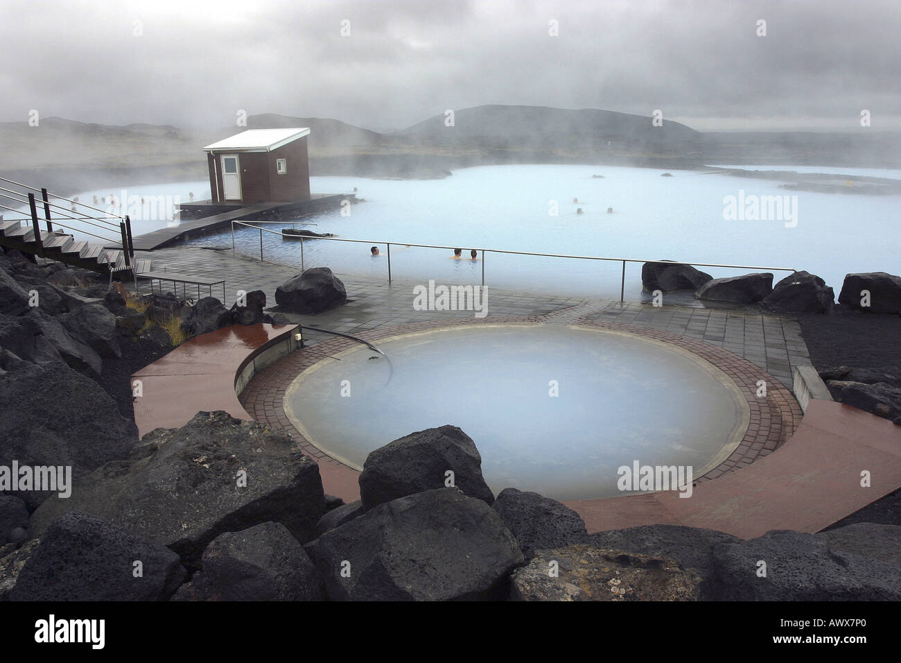 73320 hot springs, l'Islande, 73320 Banque D'Images