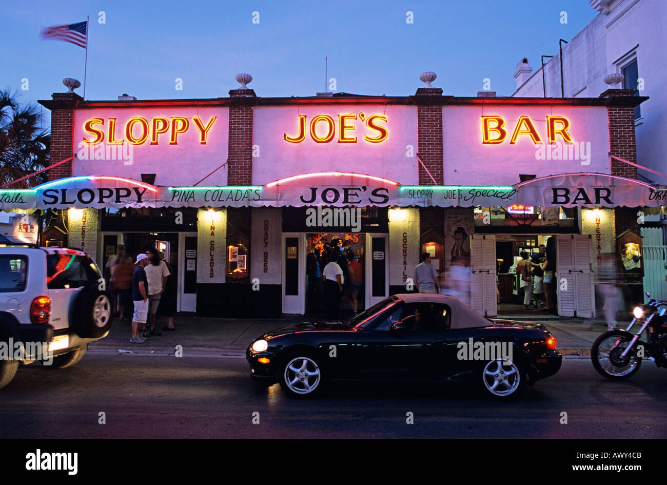 Sloppy Joes Bar Key West les clés Floride US USA United States of America Banque D'Images