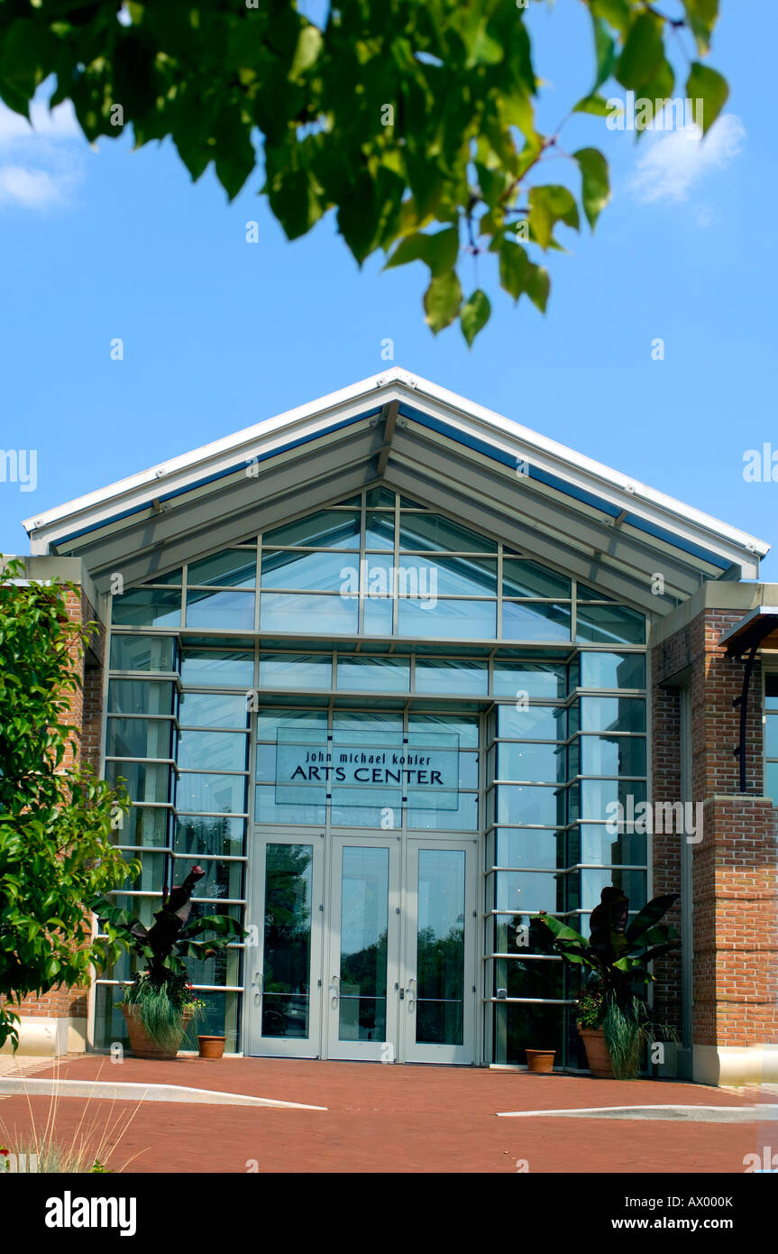John Michael Kohler Arts Center à Sheboygan WI Banque D'Images