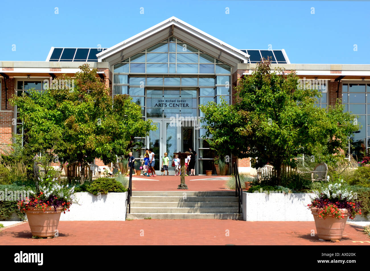 John Michael Kohler Arts Center à Sheboygan Wisconsin Banque D'Images