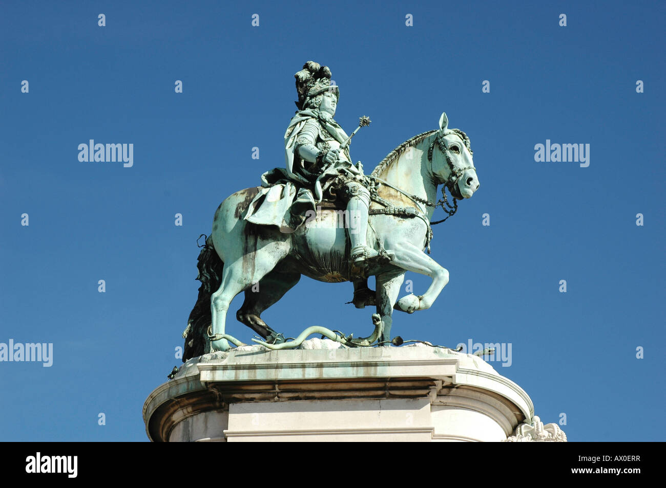 Praca do Comercio, carré à Lisbonne, Portugal, Europe Banque D'Images