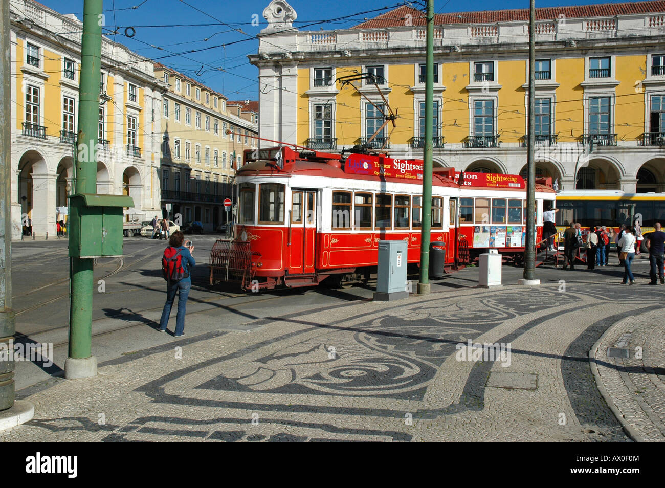 Praca do Comercio, carré à Lisbonne, Portugal, Europe Banque D'Images