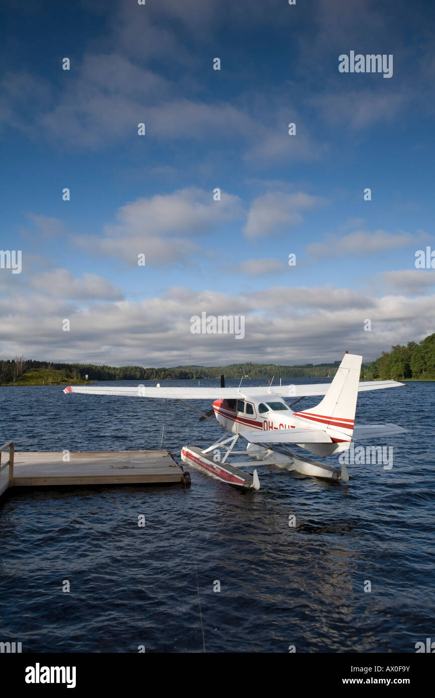 Air Taxi, Savonlinna, Finlande orientale, Finlande Banque D'Images
