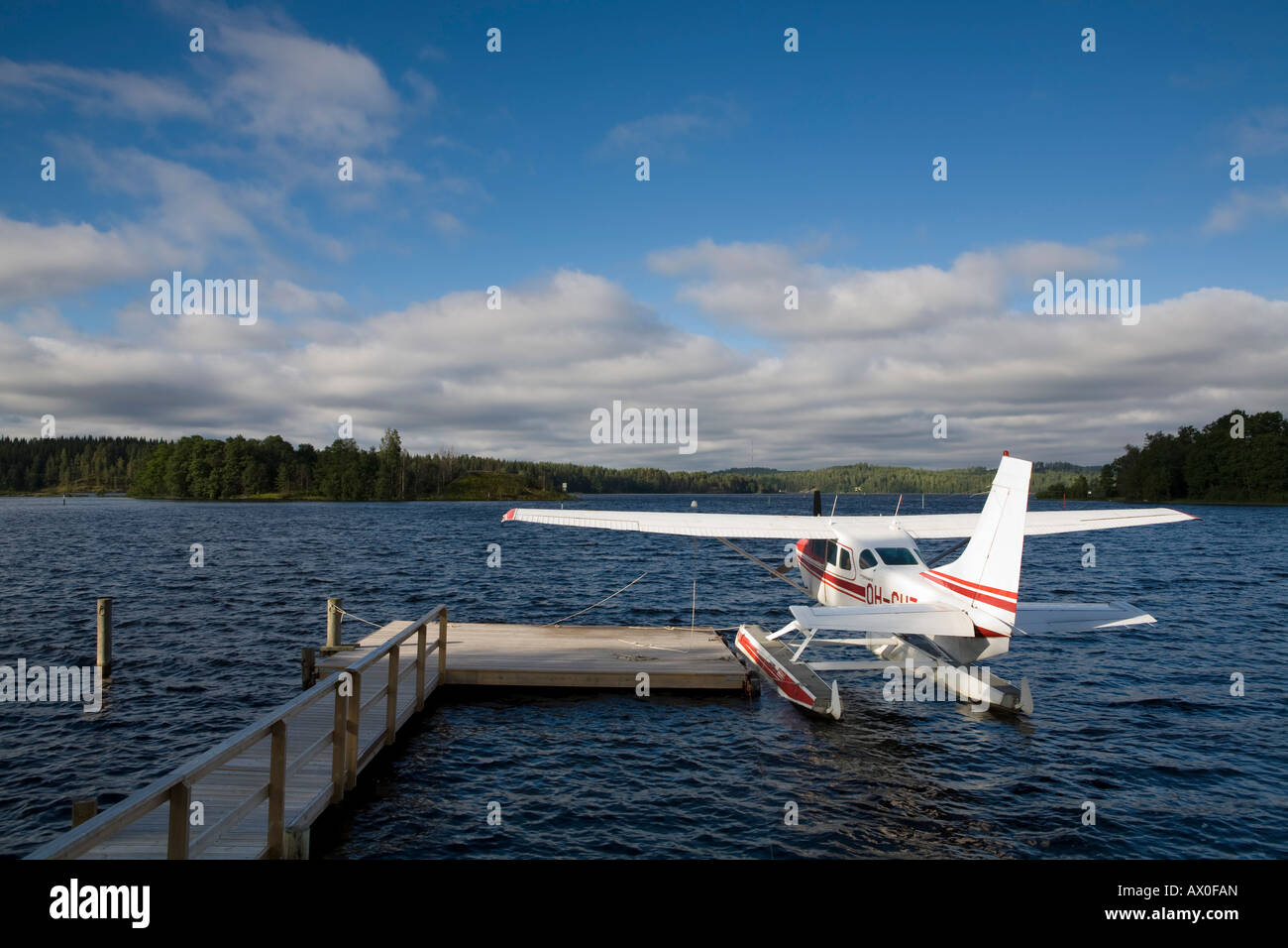 Air Taxi, Savonlinna, Finlande orientale, Finlande Banque D'Images