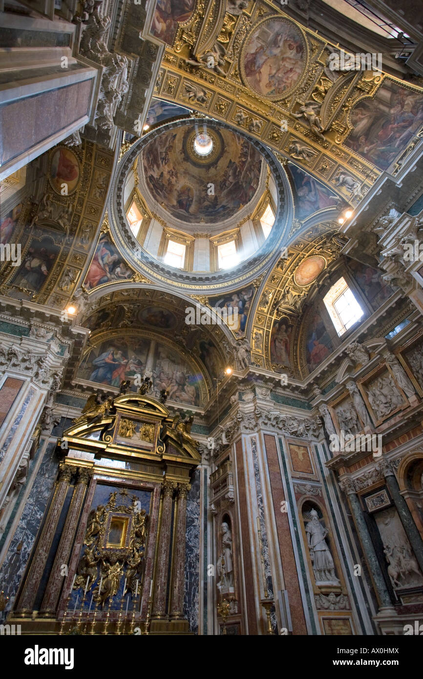 Cappella Paolina Borghesiana (Chapelle Borghèse), Santa Maria Maggiore, à Rome, Italie Banque D'Images