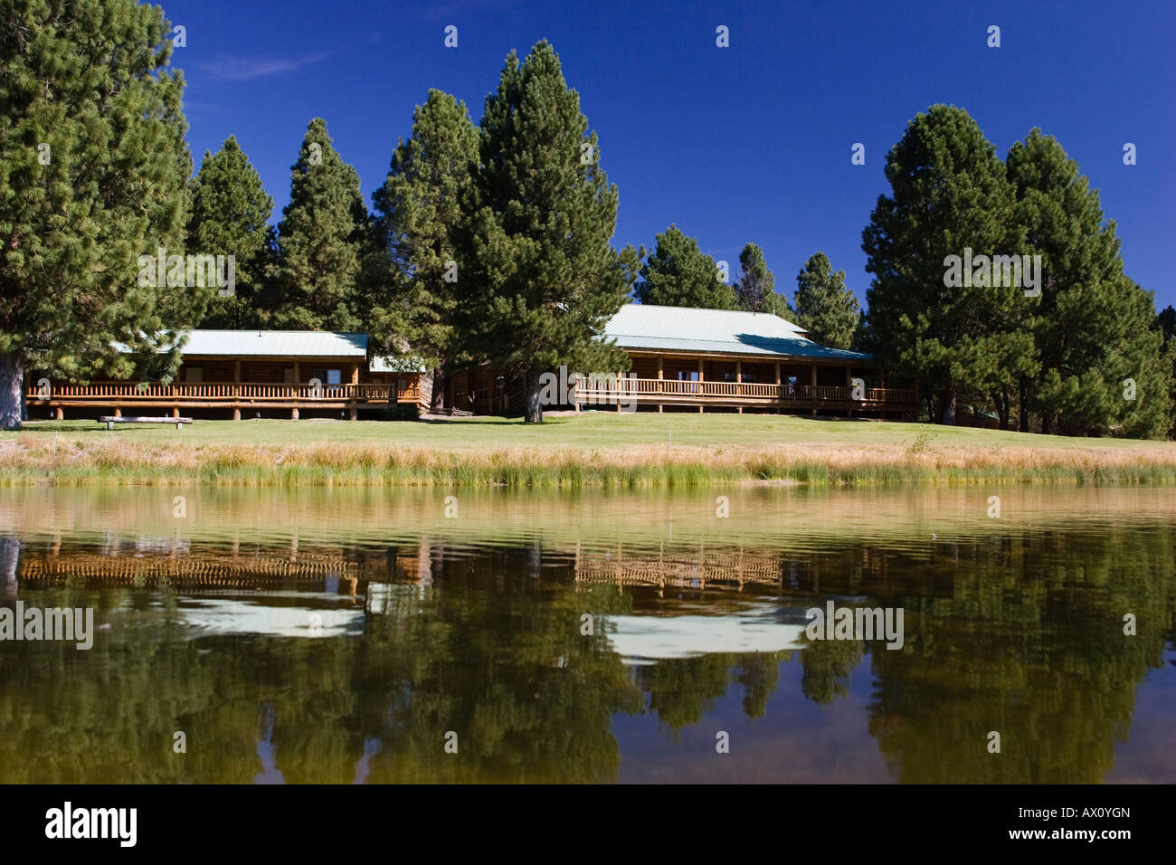 Ranch Ponderosa, Guest Ranch, Oregon, USA Banque D'Images