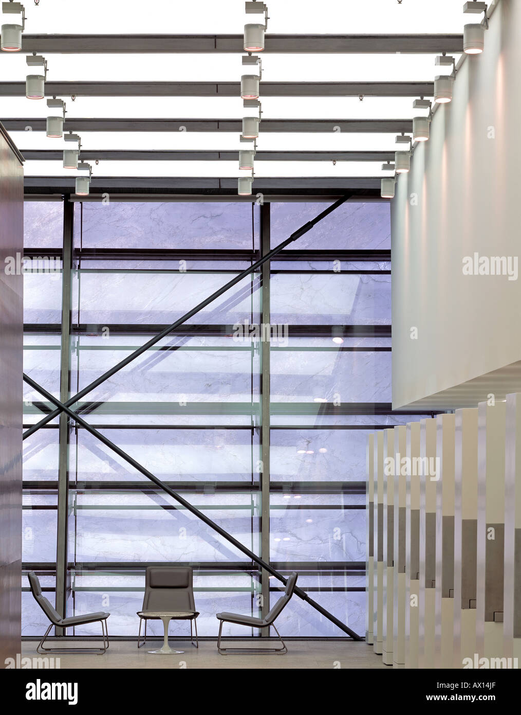 FUNDACION CAIXA GALICIA CENTRE DES ARTS ET DE LA CULTURE, UN CORUNIA, GALIACIA, ESPAGNE Banque D'Images