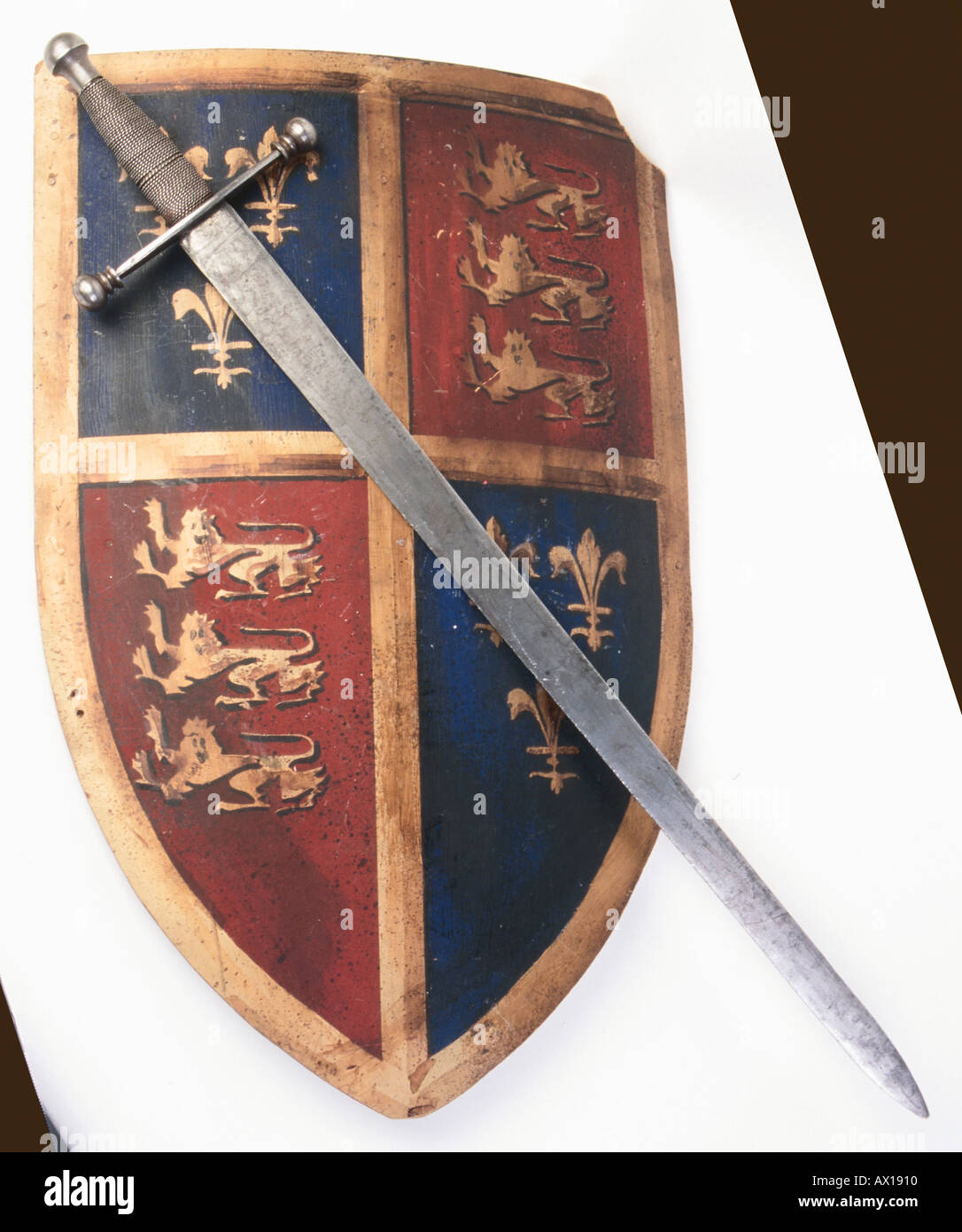 Le bouclier et l'épée uid 1447822 Banque D'Images
