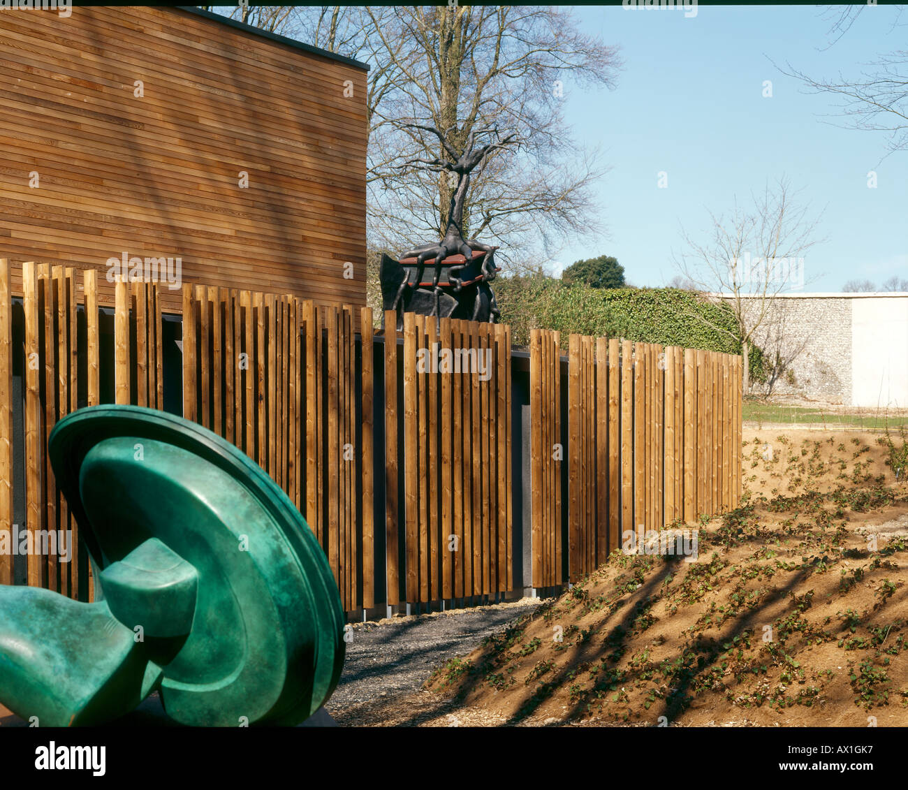 Bâtiment À CASS SCULPTURE FOUNDATION, Goodwood, UK Banque D'Images