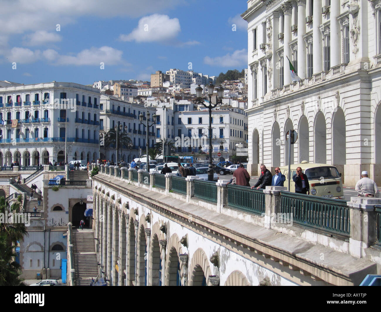 Boulevard Amilcar Cabral, Alger, Algérie Banque D'Images