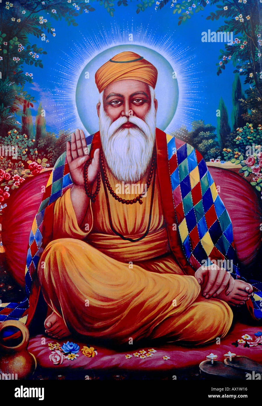 Guru Nanak Banque D'Images