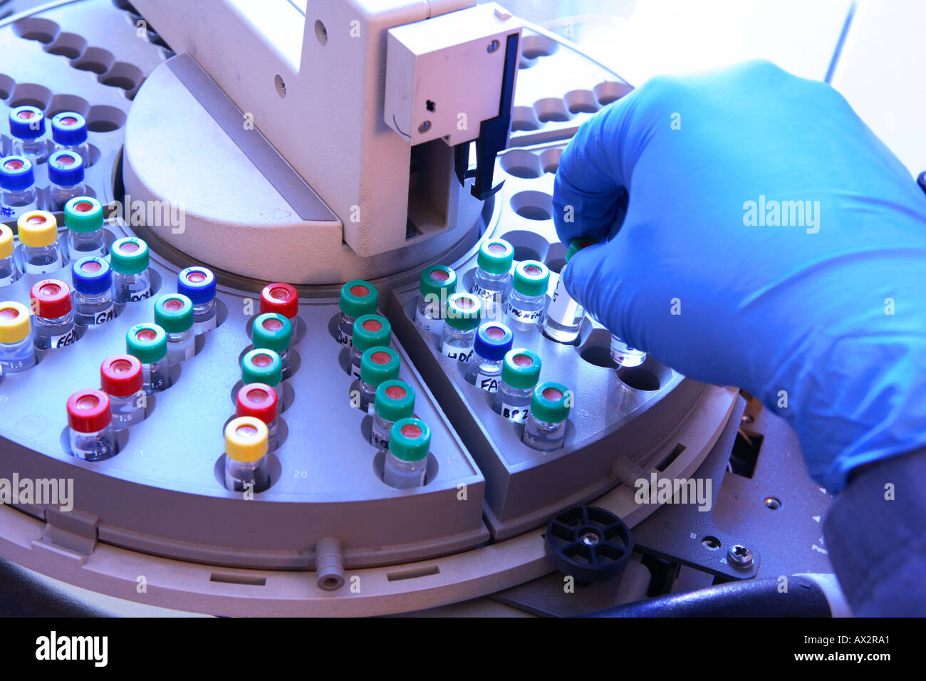 Équipement de laboratoire des sciences Banque D'Images
