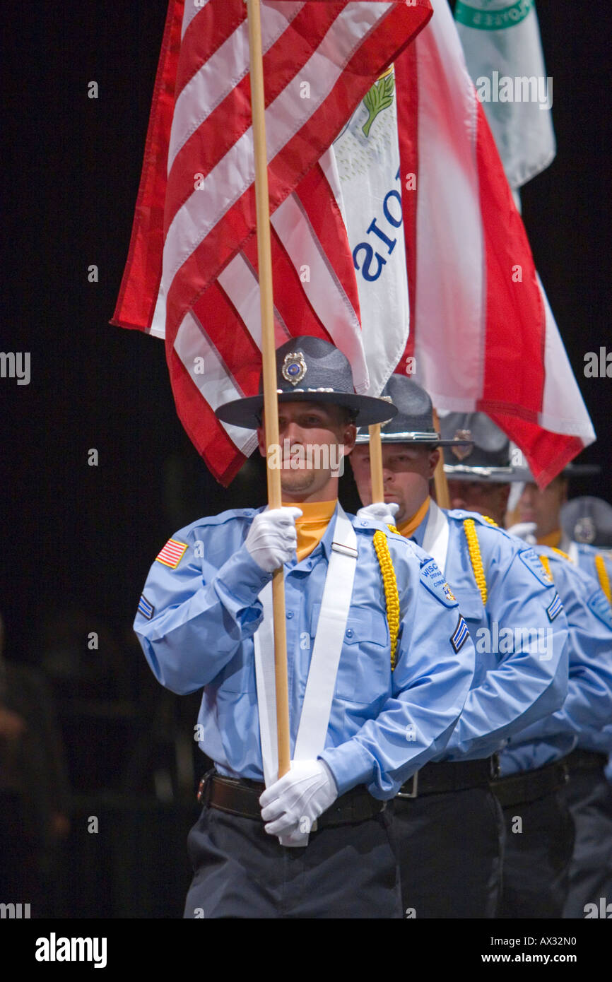 Color Guard Banque D'Images