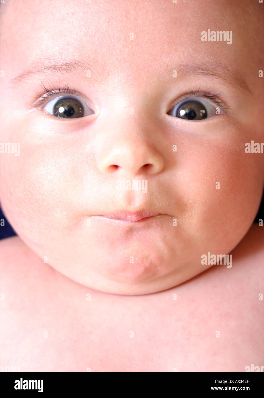 Portrait of baby Banque D'Images