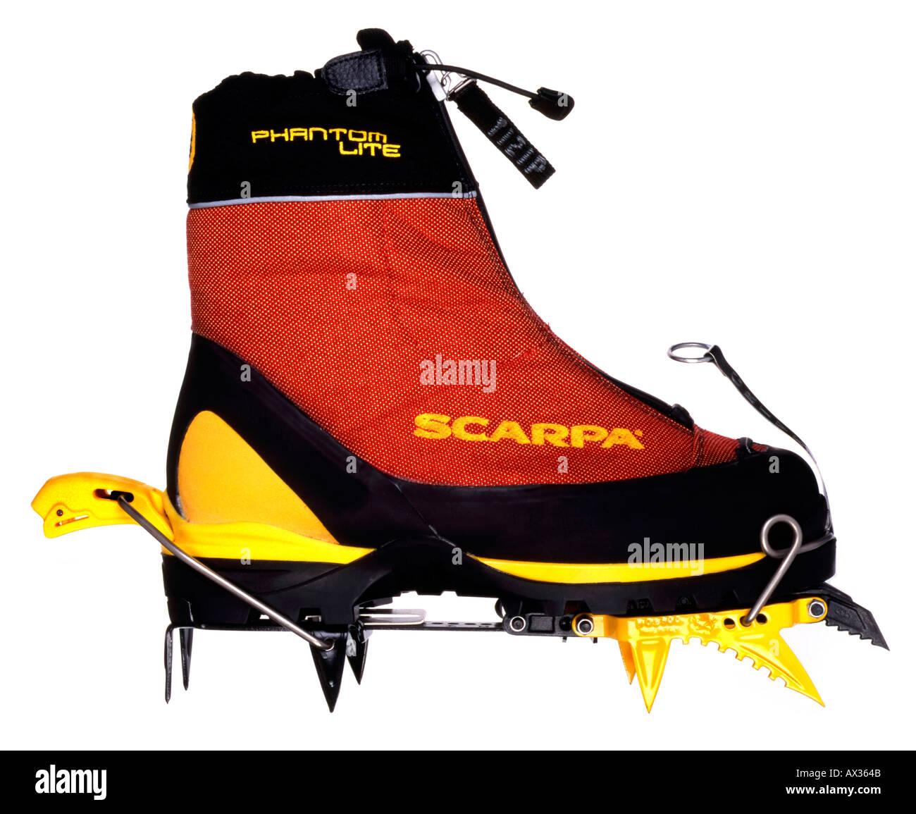 Alpinisme Scarpa boot. Banque D'Images