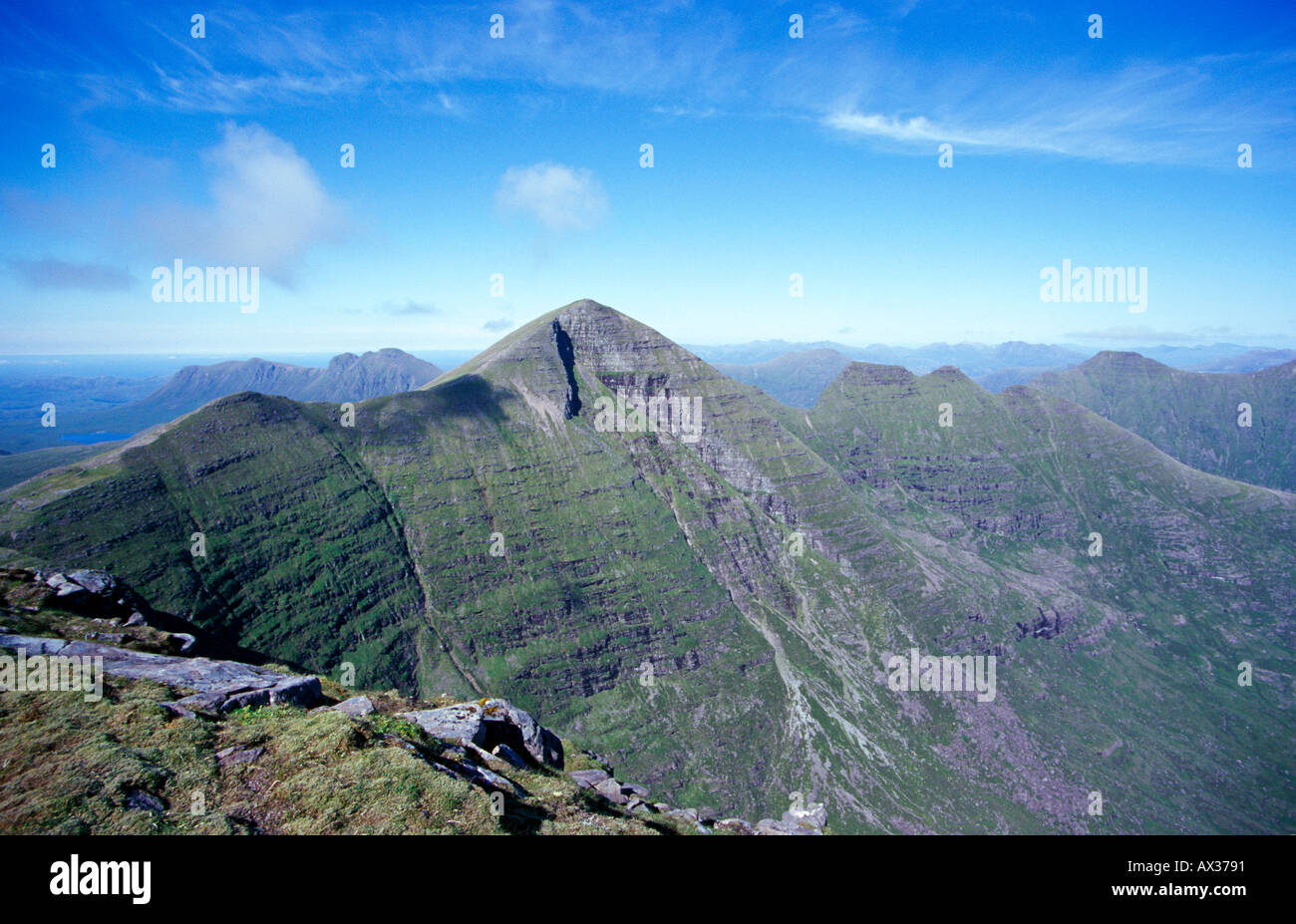 Torridon Beinn Alligin Highlands d'Ecosse Banque D'Images