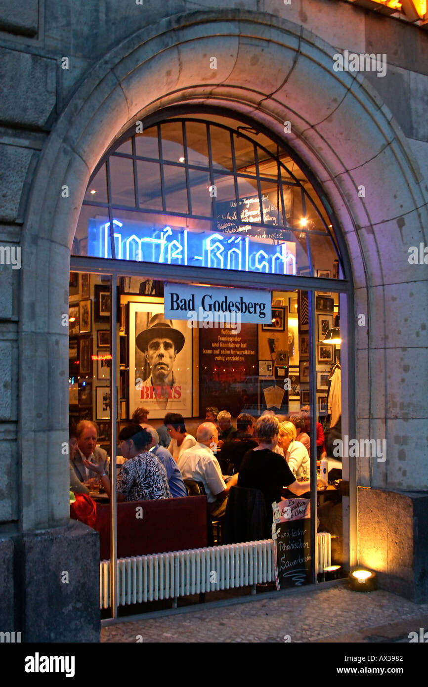Staendige Berlin Vertretung bar où les hommes politiques rencontrez anciennement à Bonn Banque D'Images
