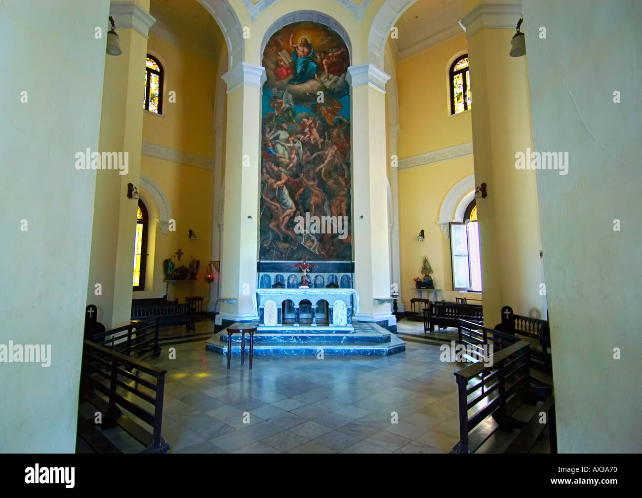 Nécropole de Cristobal Colon, Vedado, La Havane, La Havane, Cuba, Antilles, Caraïbes Banque D'Images