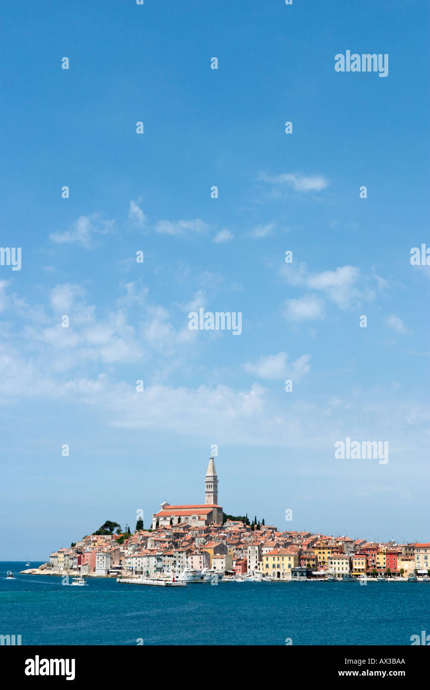 Vieille Ville, Rovinj, Istrie, Croatie Banque D'Images