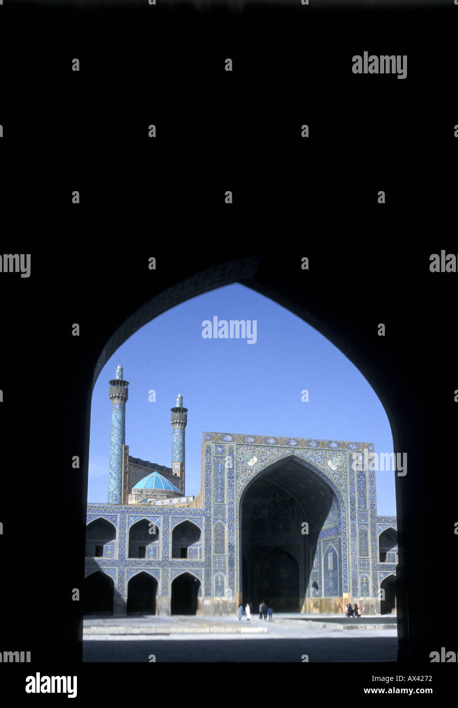 Imam, ou Mosquée royale à Isfahan, Iran, archietcture Safavid style, construit 1629 ce Banque D'Images