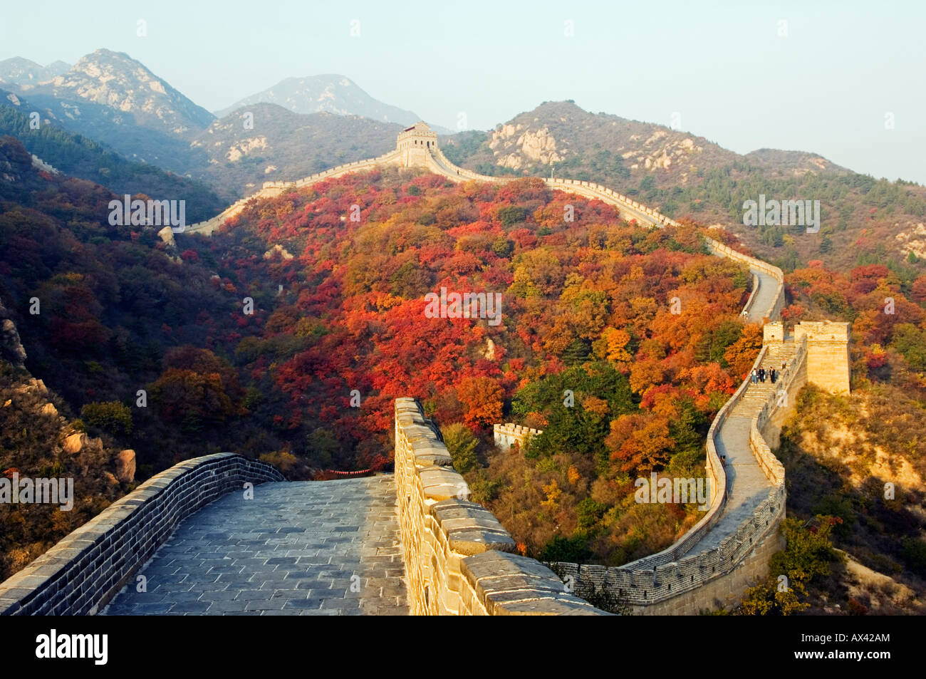 La Chine Pékin La Grande Muraille De Chine à Badaling Près