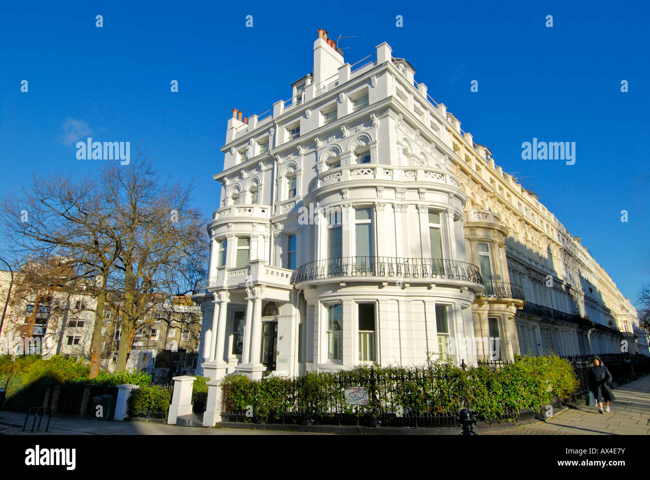Notting Hill apartments West Ladbroke Grove Londres w11 United Kingdom Banque D'Images