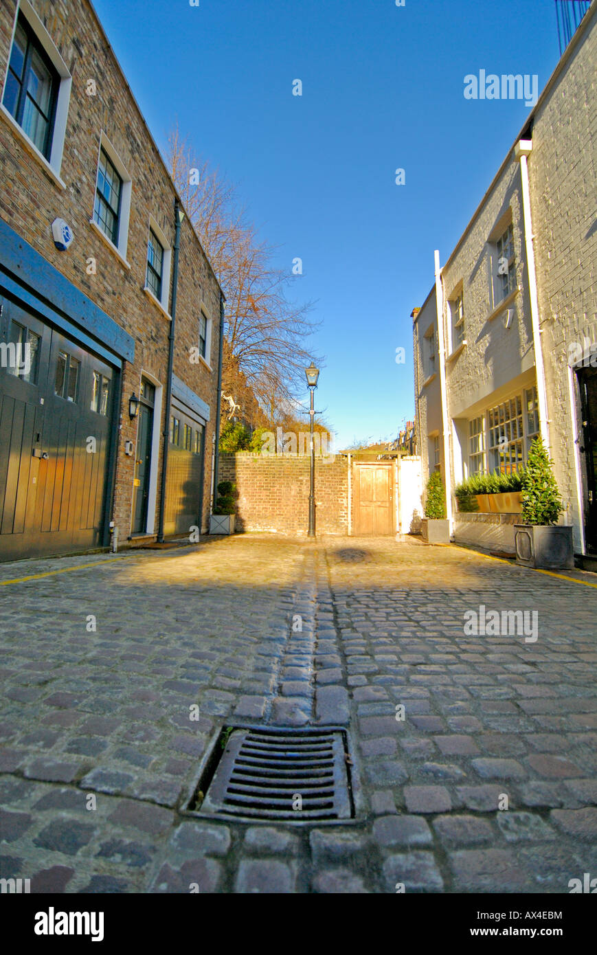 Logement Mews West London Notting Hill W11 Royaume-Uni Banque D'Images