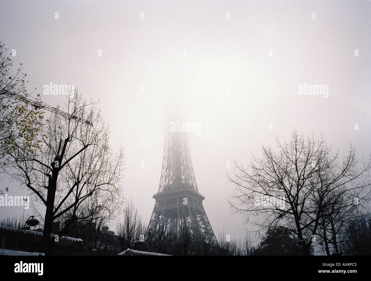 Tour Eiffel Tower Paris France Banque D'Images