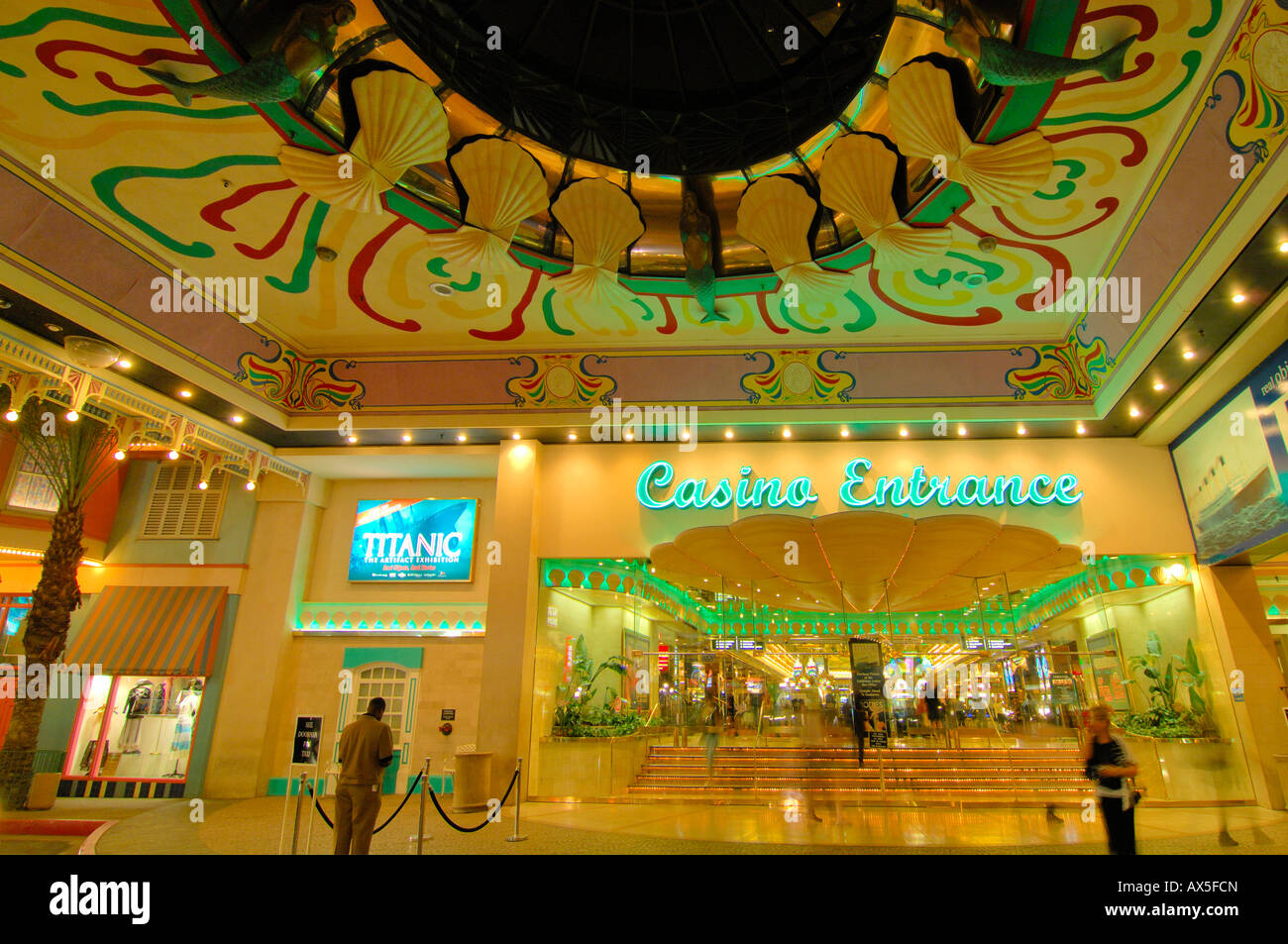 Entrée de la Tropicana Resort & Casino, Las Vegas Boulevard, Las Vegas, Nevada, USA, Amérique du Nord Banque D'Images