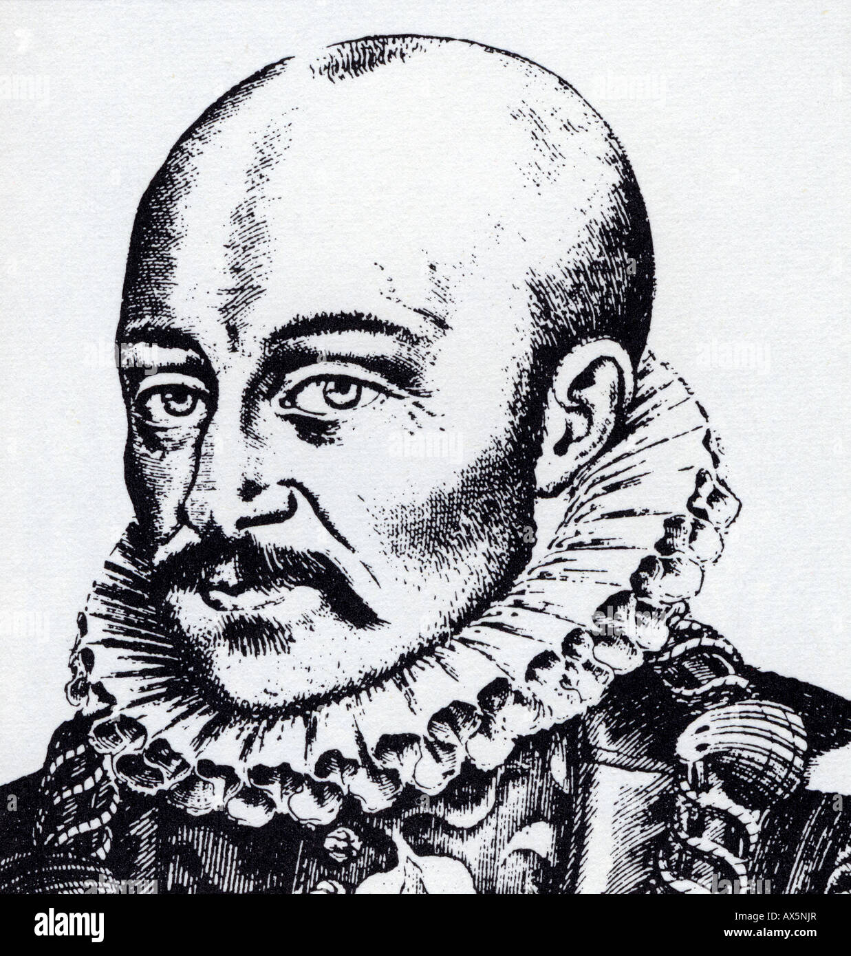 MICHEL EYQUEM DE MONTAIGNE l'essayiste français 1533-92 Banque D'Images