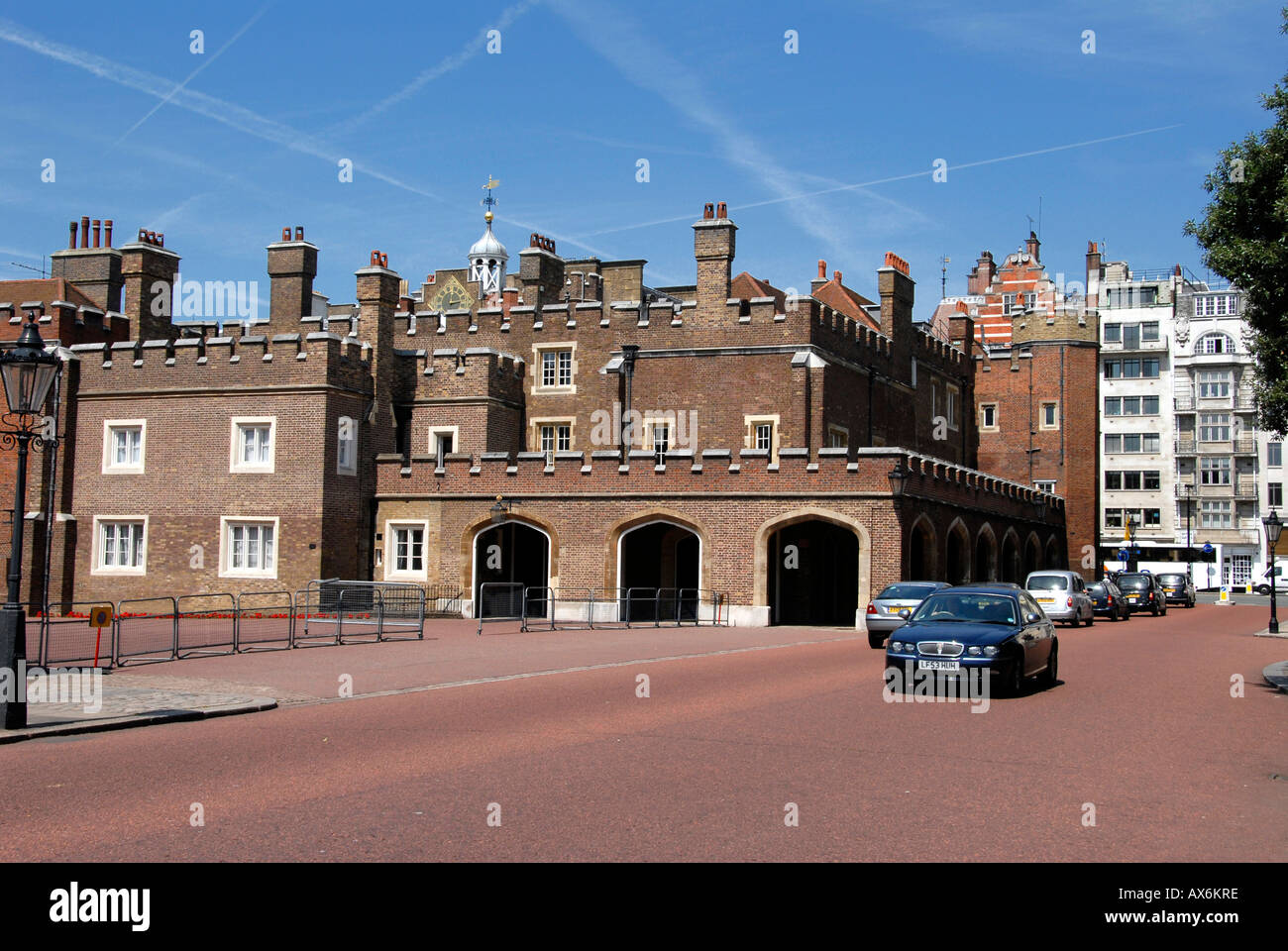 St James's Palace Marlborough Street London England Banque D'Images