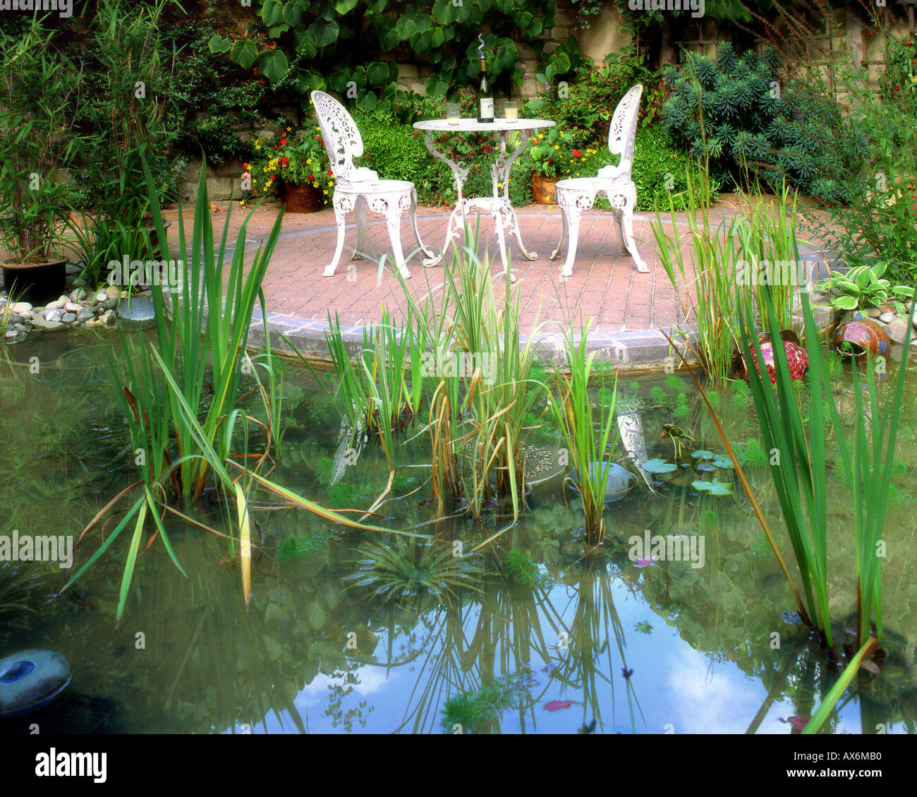 Go - GLOUCESTERSHIRE : Jardin Détail Parkgate Banque D'Images